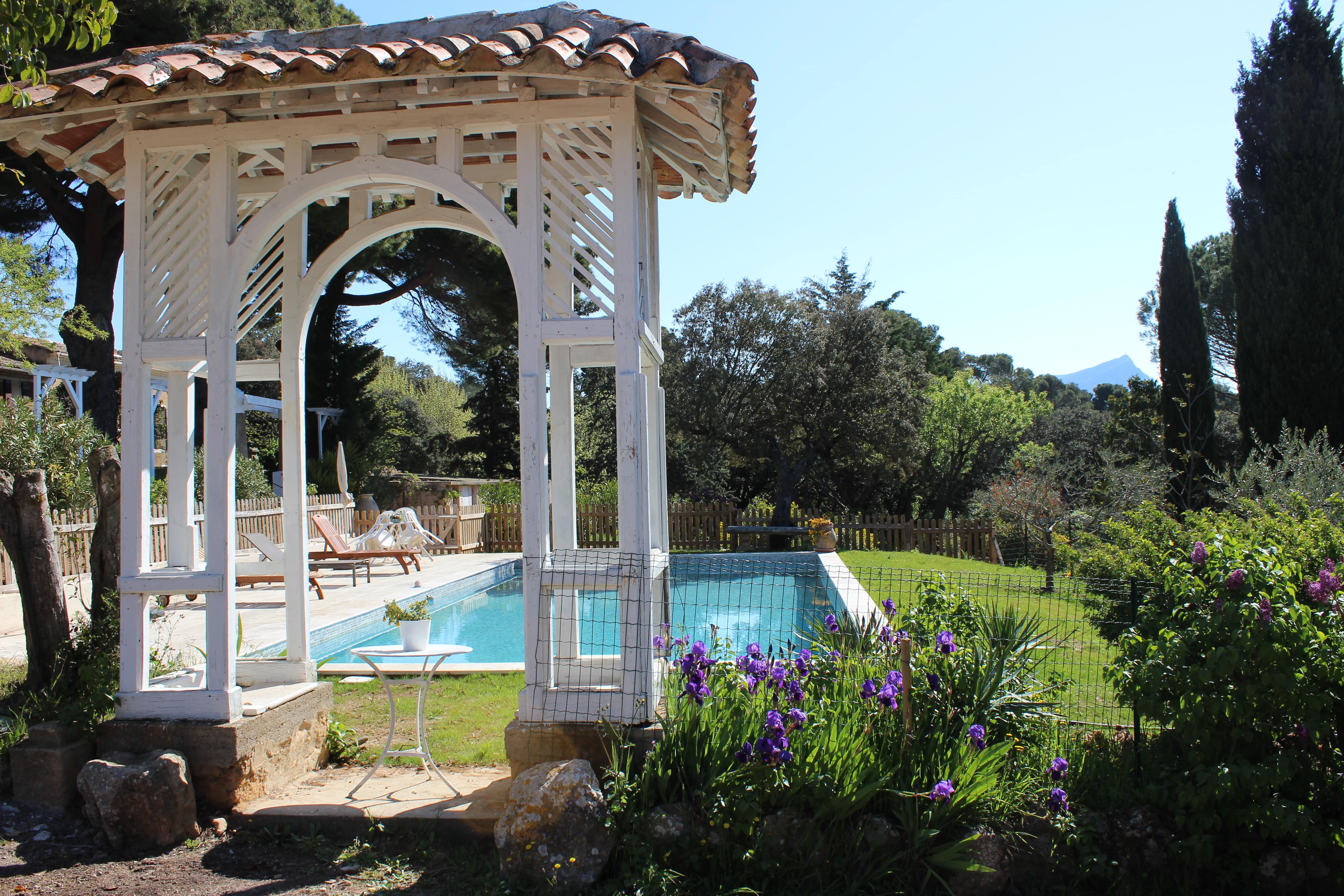 Photo jardin la piscine