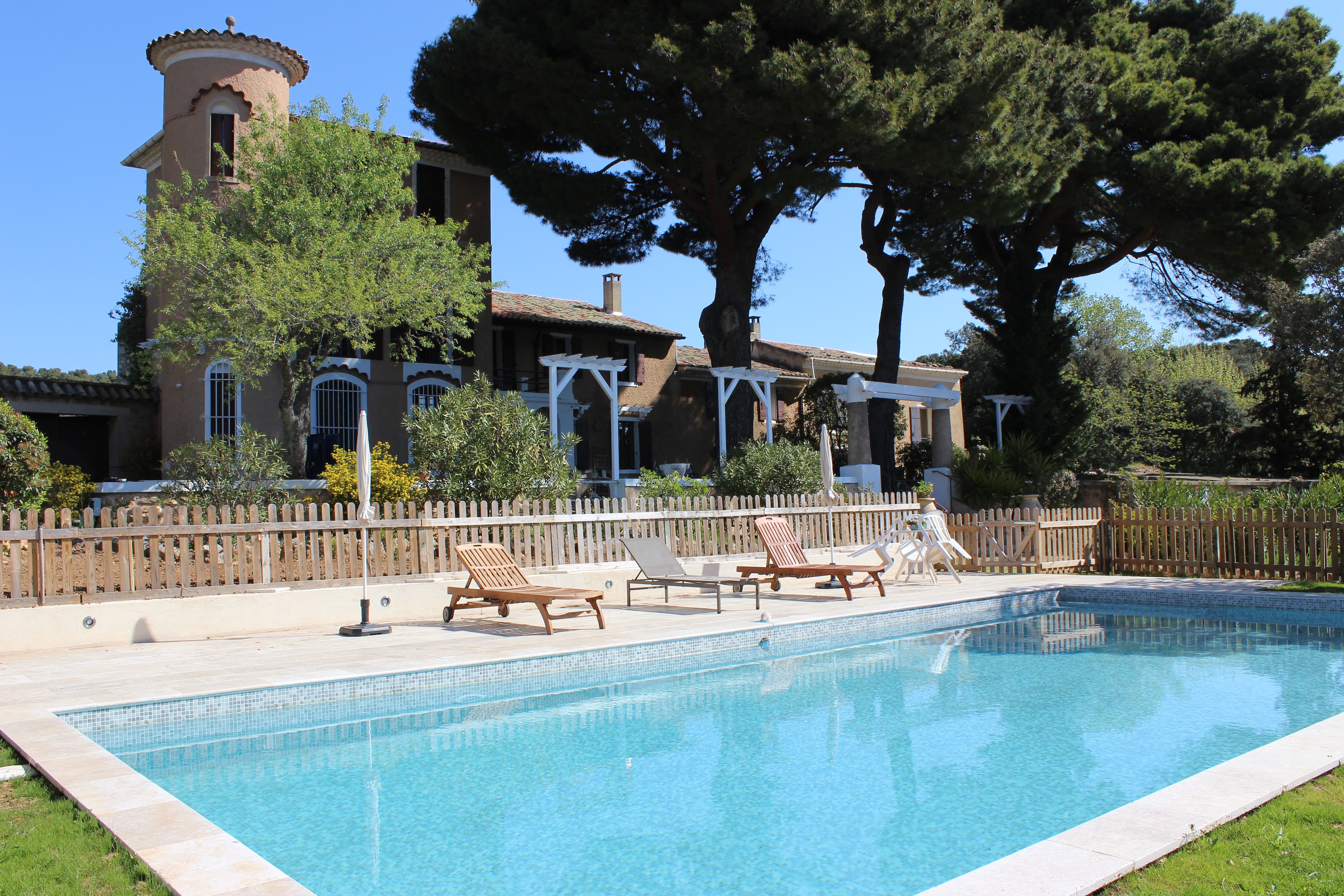Photo jardin la piscine