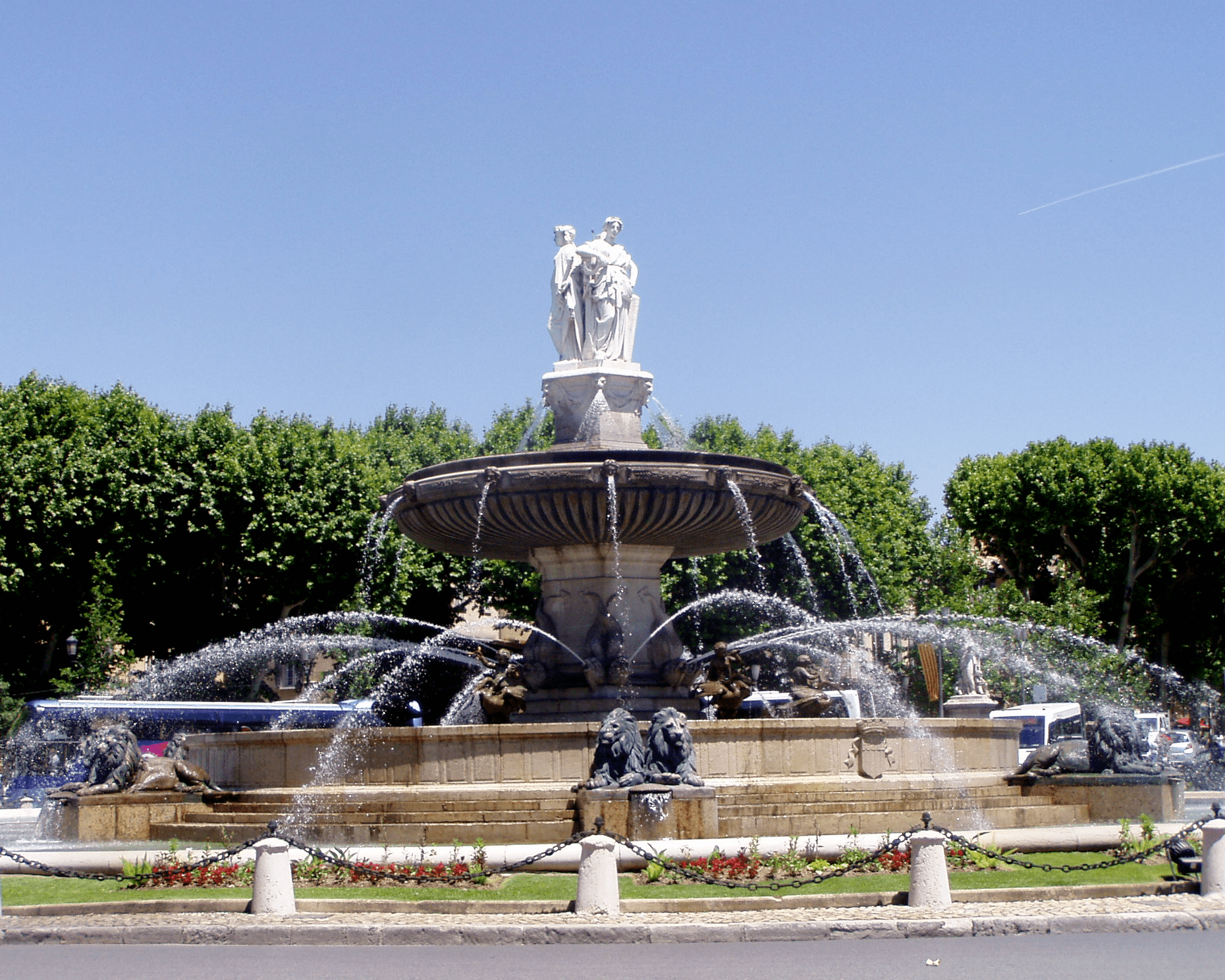 Photo fontaine de la Rotonde